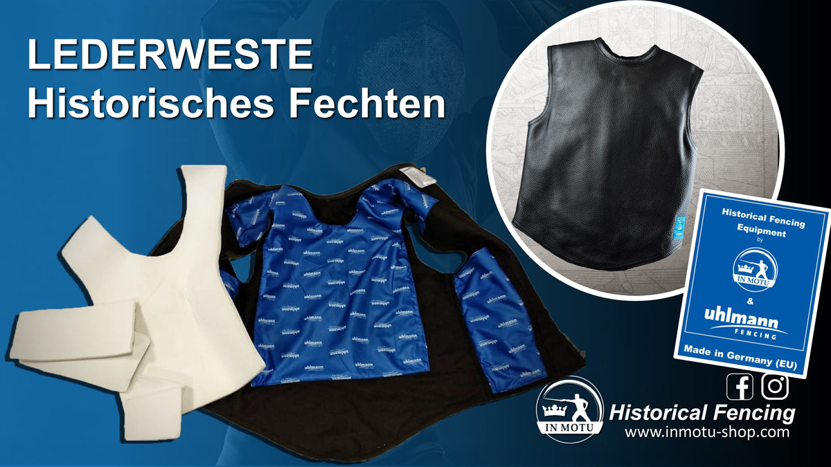 Lederweste für Historisches Fechten/HEMA (Herren)