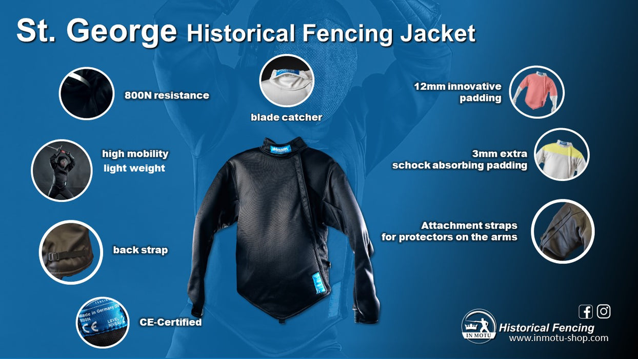 St. George fencing jacket 800N made to measure