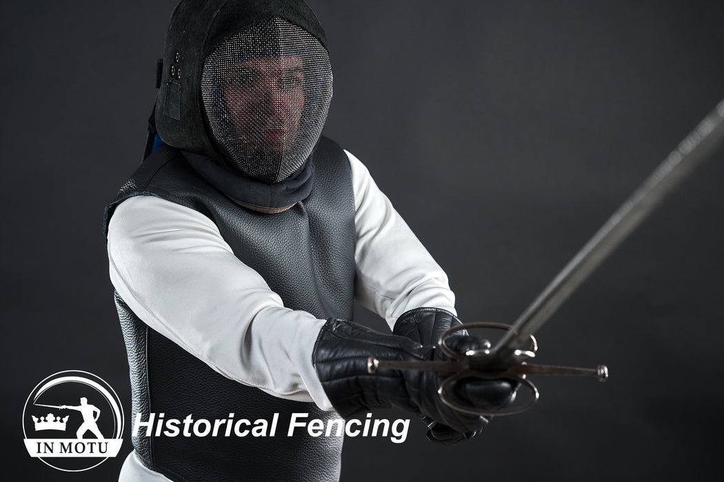 Leather vest for historical fencing/HEMA (men)