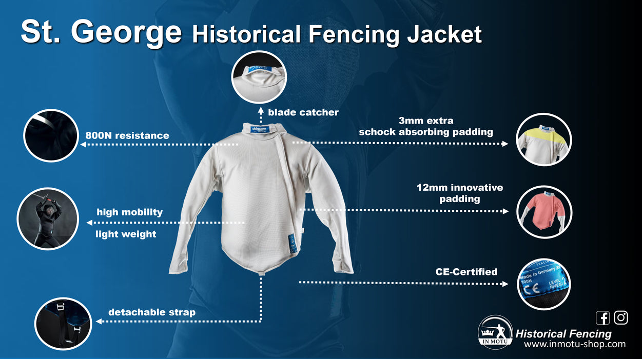 St. George Fencing Jacket 800N Boys