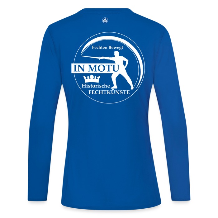 IN MOTU Schüler T-Shirt Frauen longsleeve - royal blue