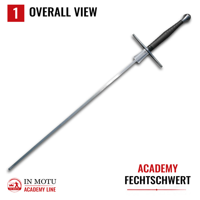 IN MOTU Academy Line Fechtschwert | HEMA Feder für Langes Schwert Training & Sparring