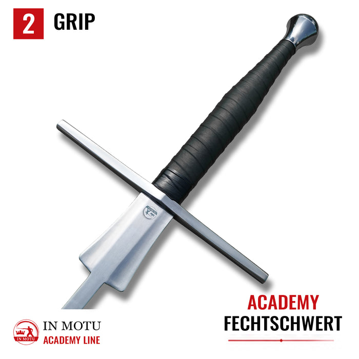 IN MOTU Academy Line Fechtschwert | HEMA Feder für Langes Schwert Training & Sparring