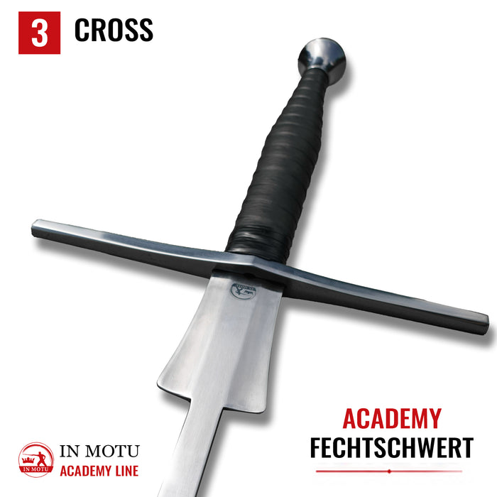 IN MOTU Academy Line Fechtschwert | HEMA Feder für Langes Schwert Training & Sparring