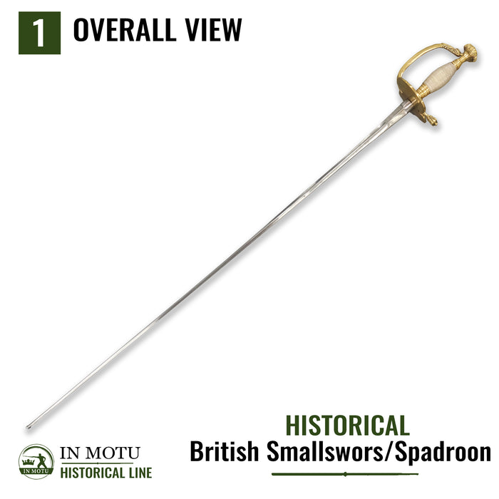 Britisches Infanterieschwert nach dem Muster von 1796 (Degen, Smallsword, Spadroon)