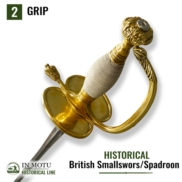 Britisches Infanterieschwert nach dem Muster von 1796 (Degen, Smallsword, Spadroon)