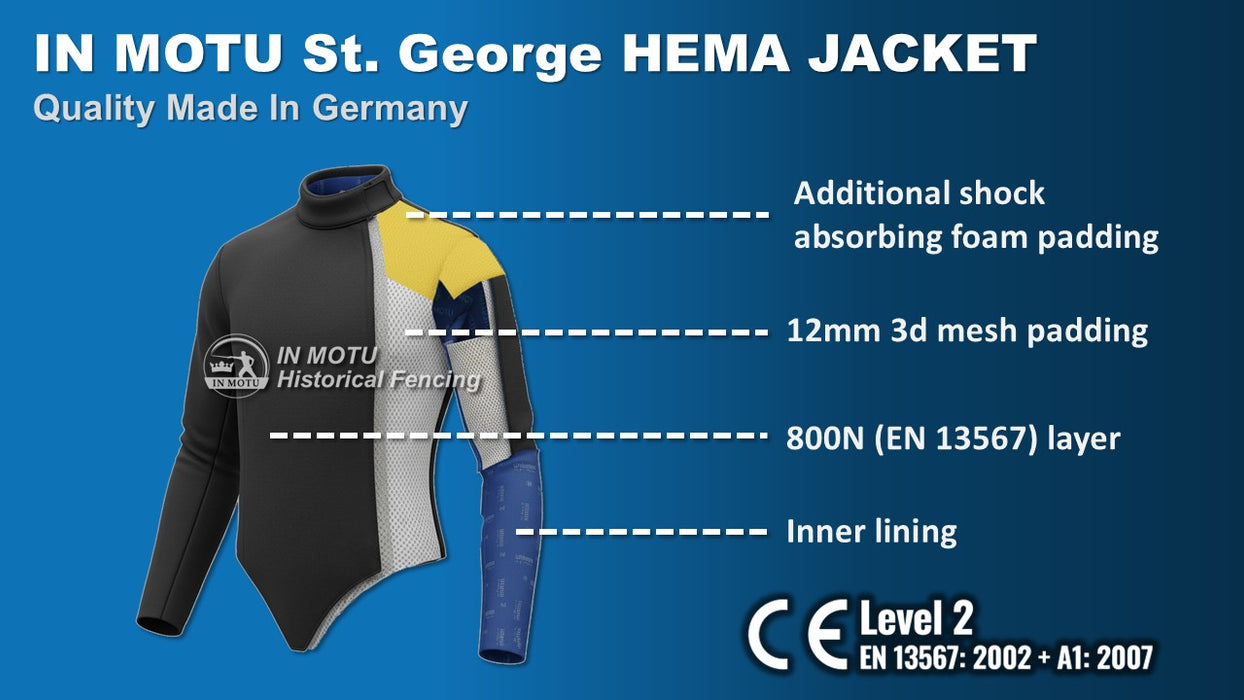 St. George HEMA Fechtjacke 800N Herren